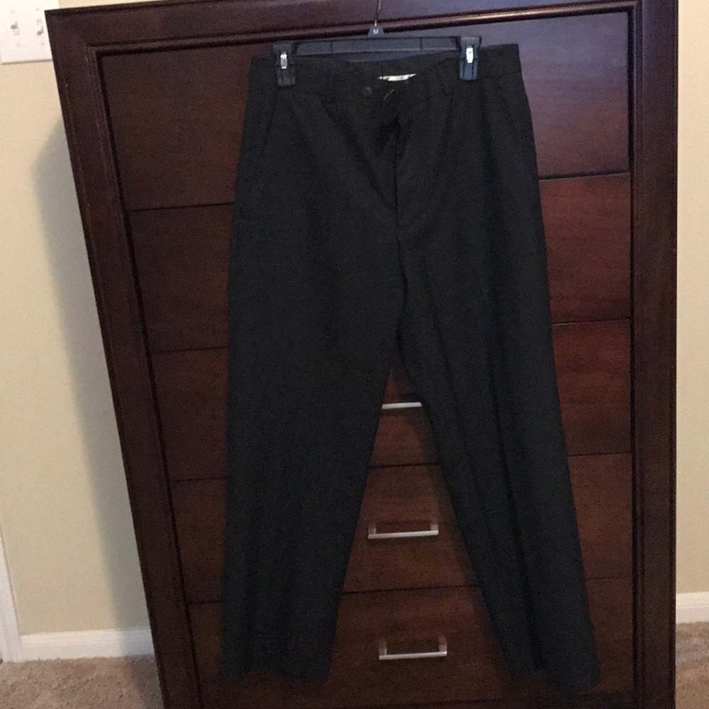 Black dress pants.